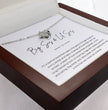 Big Sis & Lil Sis  - Silver Necklace Gift Jewellery For Sisters With Personalised Message Card