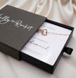 Bridesmaid Necklace Wedding Gift For Bridesmaid, Personalized Bridesmaid Gift Bridal Party Gift
