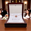 Bridesmaid Necklace Wedding Gift For Bridesmaid, Personalized Bridesmaid Gift Bridal Party Gift