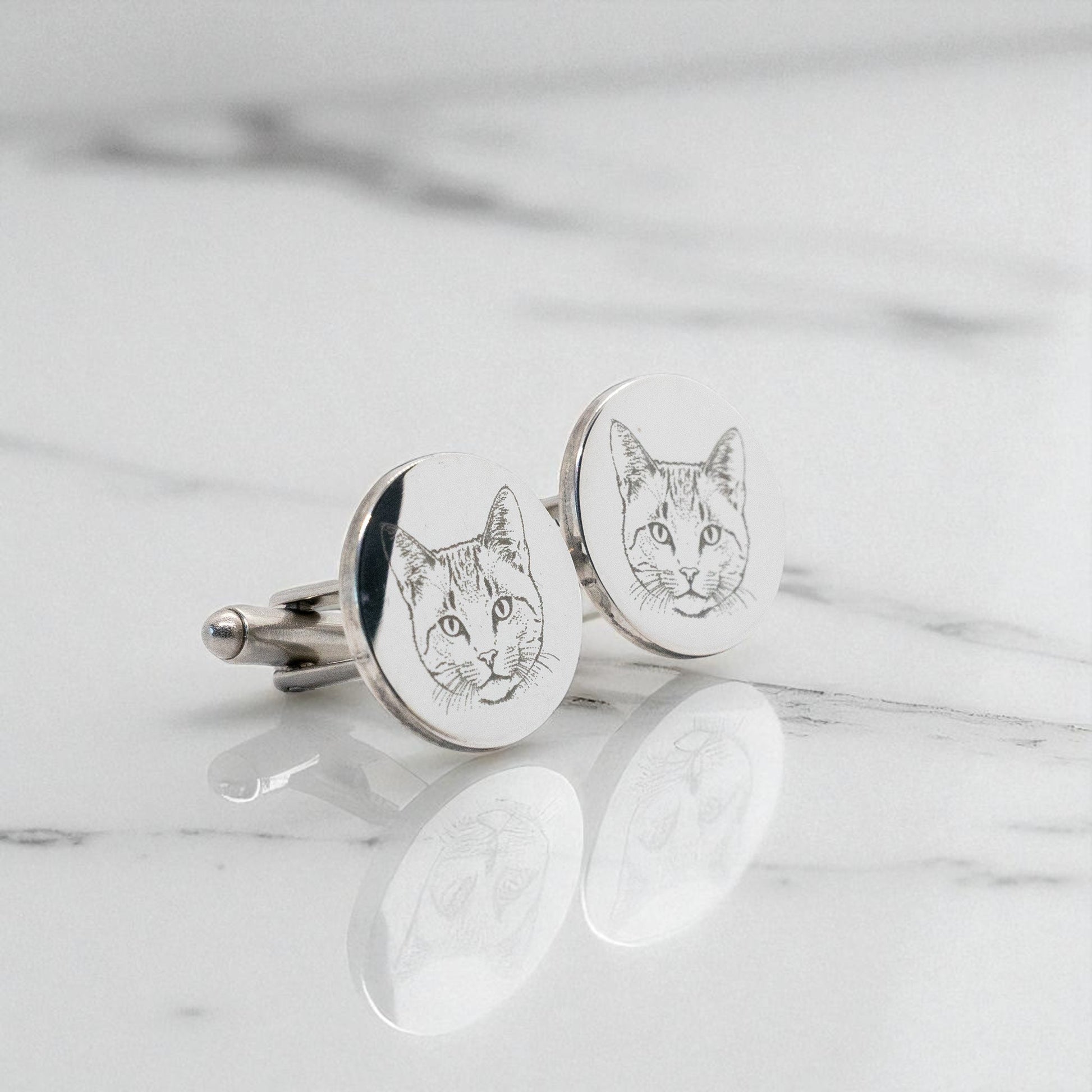 Custom Cuff Links - Pet Portrait Cufflinks - Memorial Cuff Links - Personalised Cufflinks  Groom Gift - Wedding Gift For Him