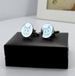 Custom Cuff Links - Pet Portrait Cufflinks - Memorial Cuff Links - Personalised Cufflinks  Groom Gift - Wedding Gift For Him