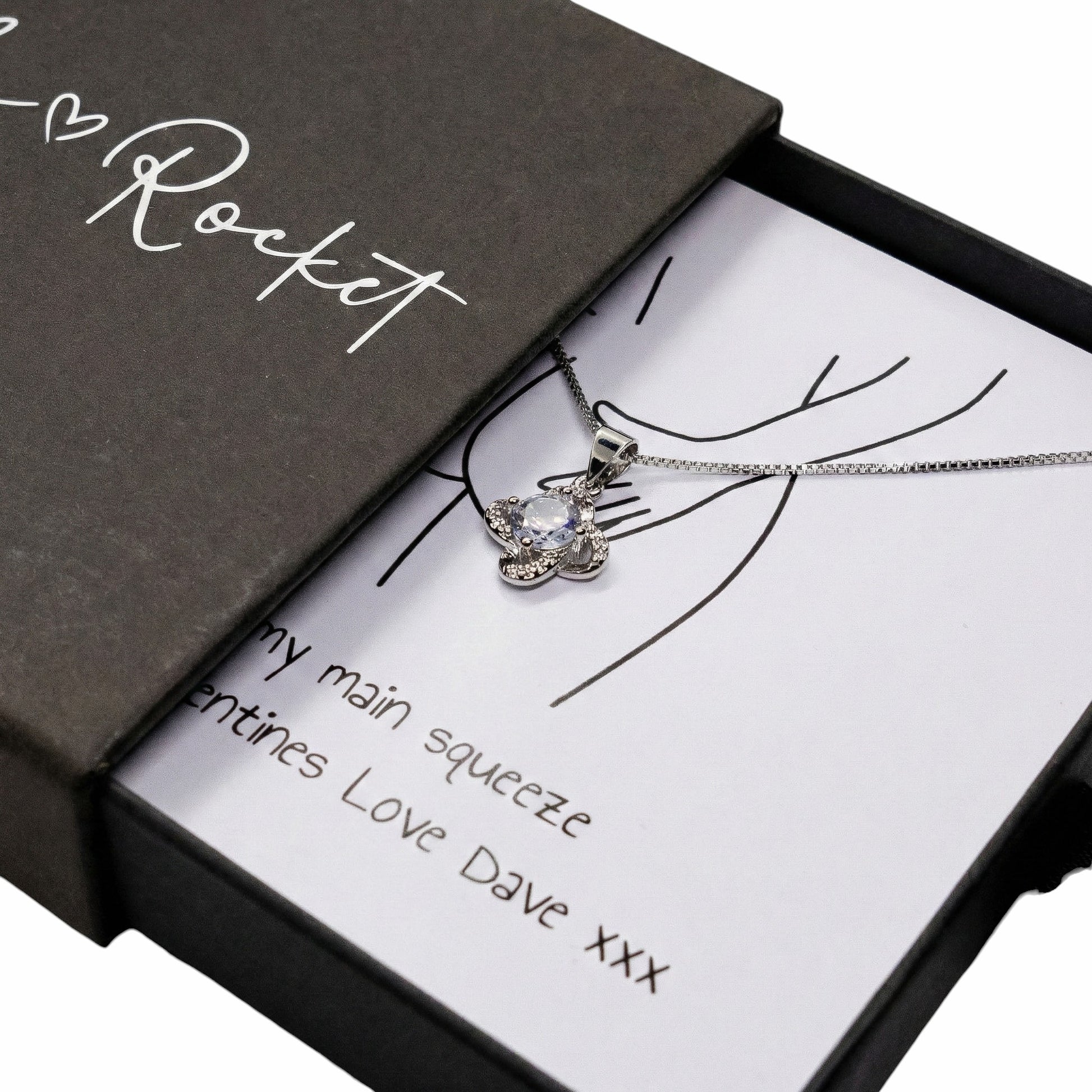To My Squeeze Cheeky Valentines, Birthday Jewellery Gift For Wife, Girlfriend, Partner
