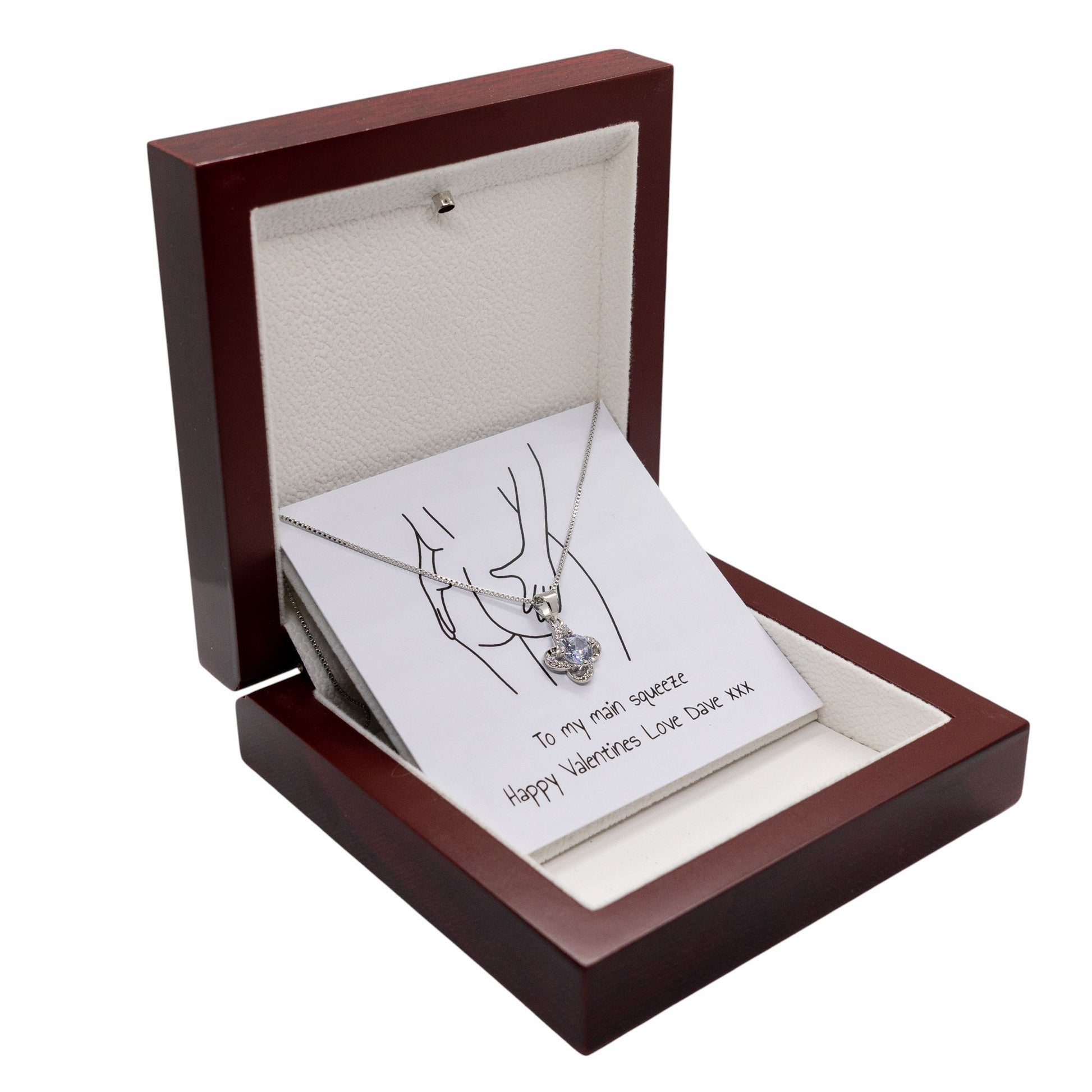 To My Squeeze Cheeky Valentines, Birthday Jewellery Gift For Wife, Girlfriend, Partner