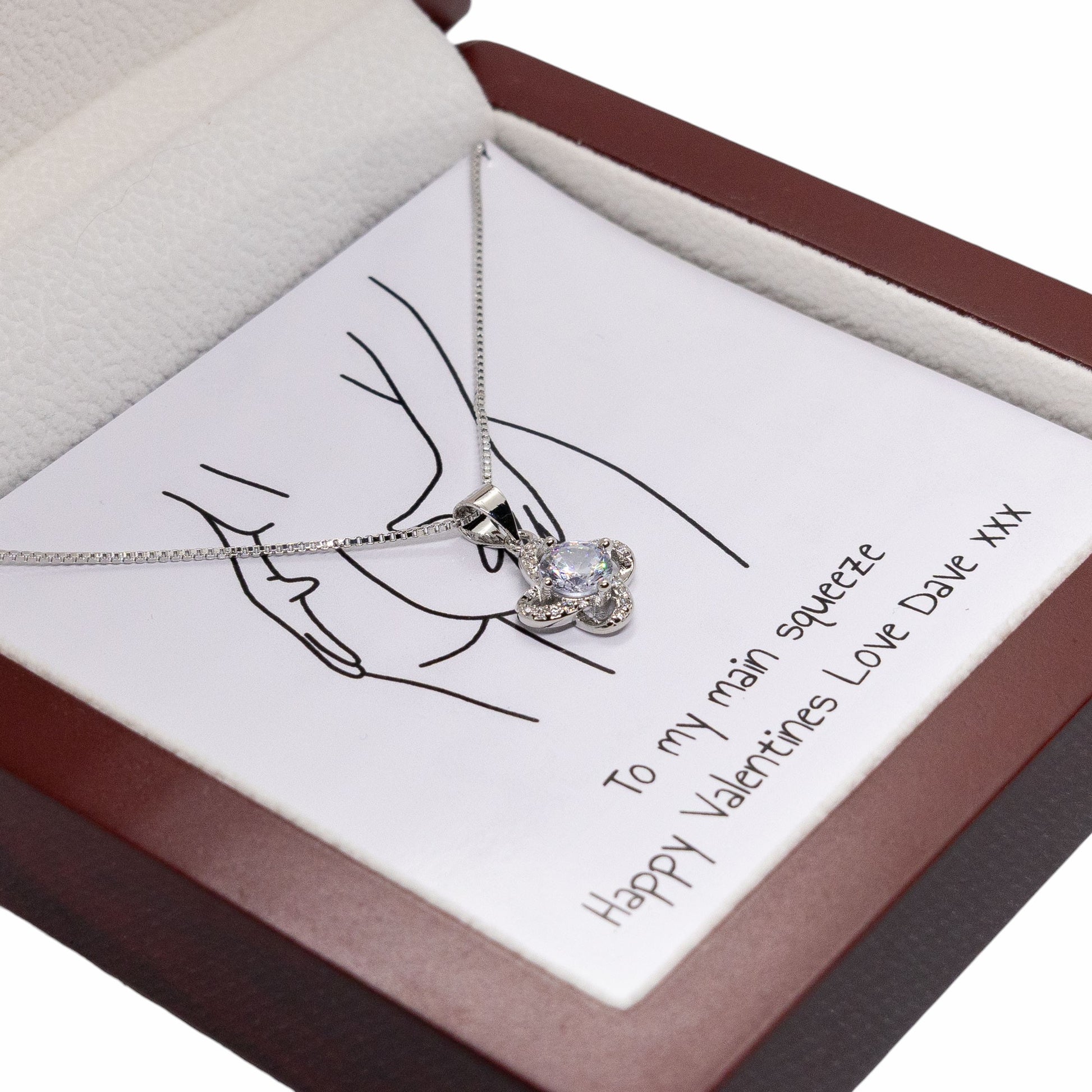 To My Squeeze Cheeky Valentines, Birthday Jewellery Gift For Wife, Girlfriend, Partner