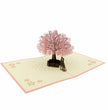Beautify Cherry Bloosm Valentines 3D Popup  Greeting Card