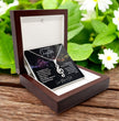 Gift For Musical Daughter - Sterling Silver Musical Note Necklace - Daughter Necklace - Personalised Gift From Mum and Dad - Mother And Daughter