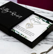 Silver Heart Necklace For Daughter -Gift Jewellery from Mum, Dad with Message Card & Gift Box