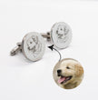 Custom Cuff Links - Pet Portrait Cufflinks - Memorial Cuff Links - Personalised Cufflinks  Groom Gift - Wedding Gift For Him