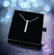 Custom Coordinates Longitude and Latitude Bar Necklace