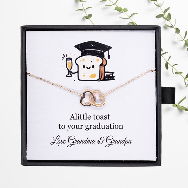 Funny Personalised Graduation Gift Necklace  – Gift for Daughter, Granddaughter - Graduation Present