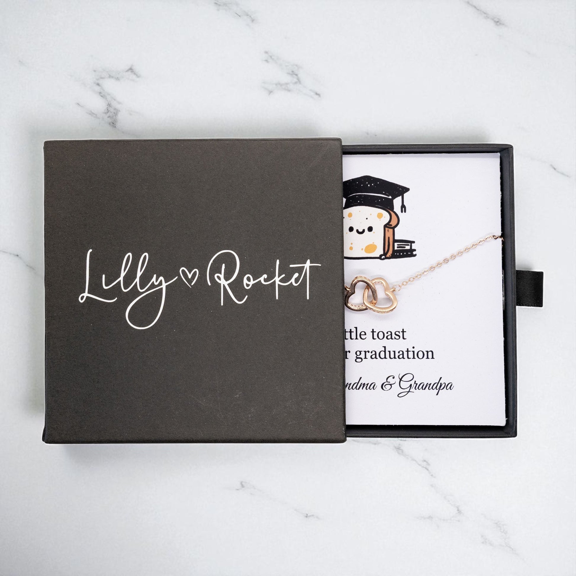 Funny Personalised Graduation Gift Necklace  – Gift for Daughter, Granddaughter - Graduation Present