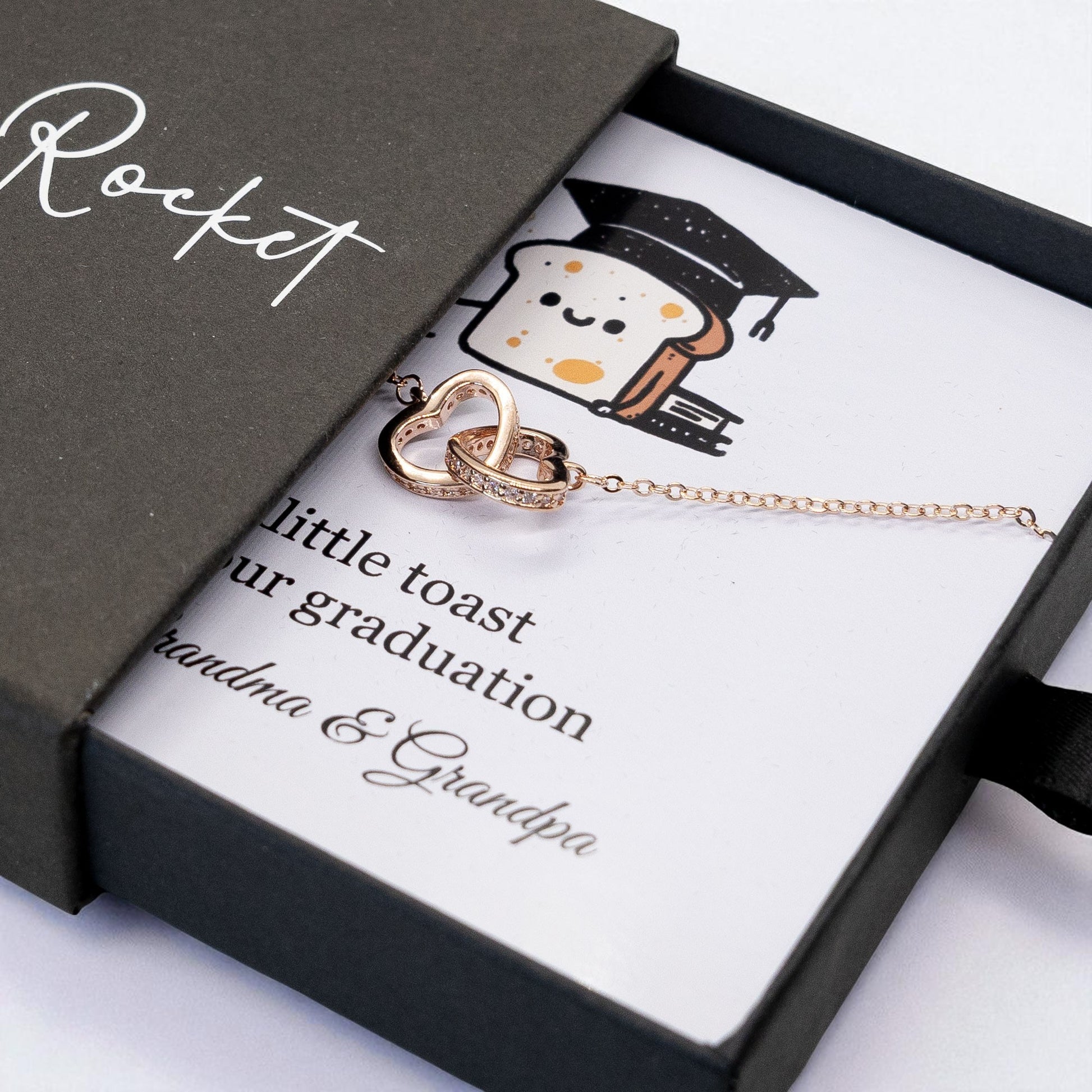 Funny Personalised Graduation Gift Necklace  – Gift for Daughter, Granddaughter - Graduation Present