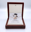 Funny Personalised Graduation Gift Necklace  – Gift for Daughter, Granddaughter - Graduation Present