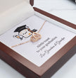 Funny Personalised Graduation Gift Necklace  – Gift for Daughter, Granddaughter - Graduation Present