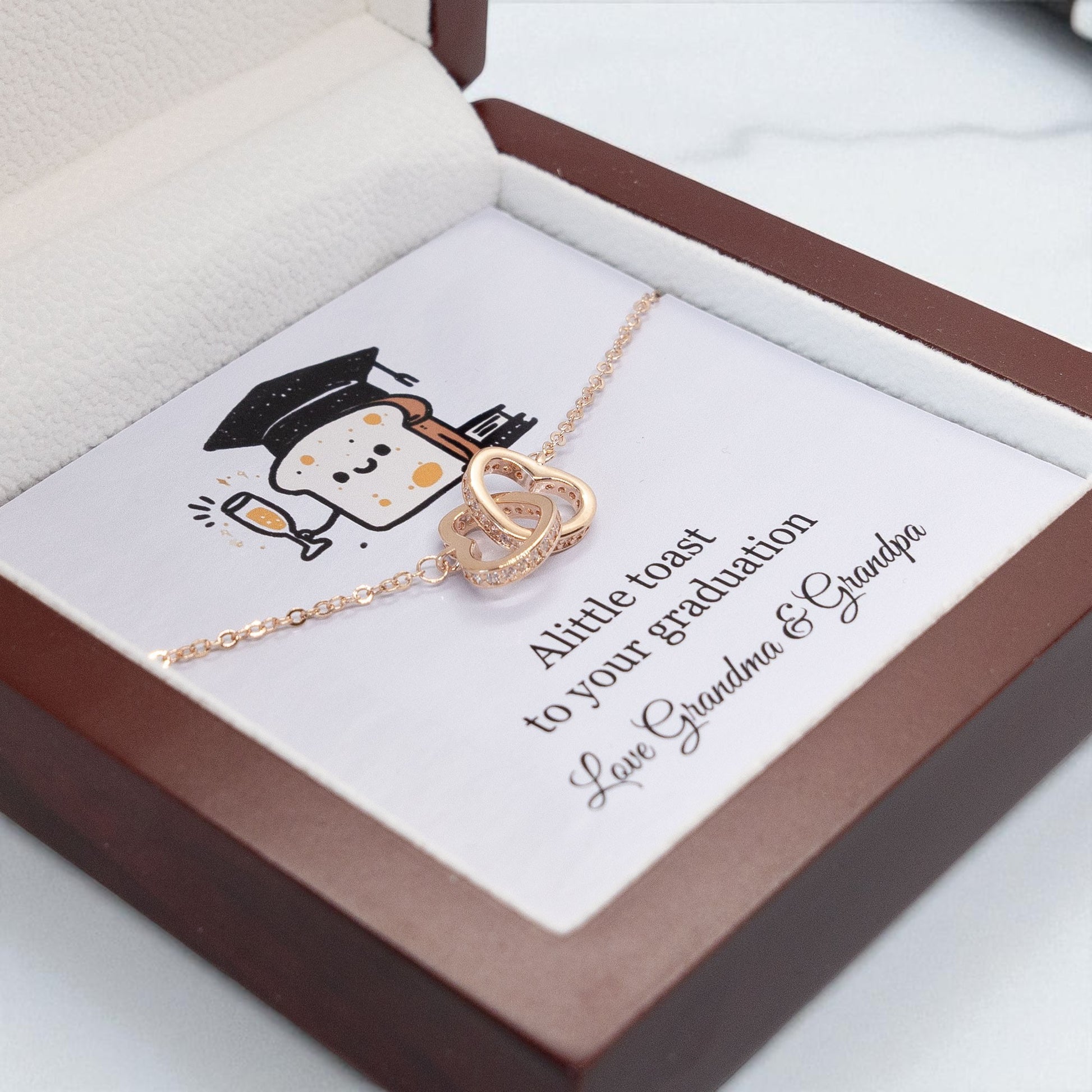 Funny Personalised Graduation Gift Necklace  – Gift for Daughter, Granddaughter - Graduation Present