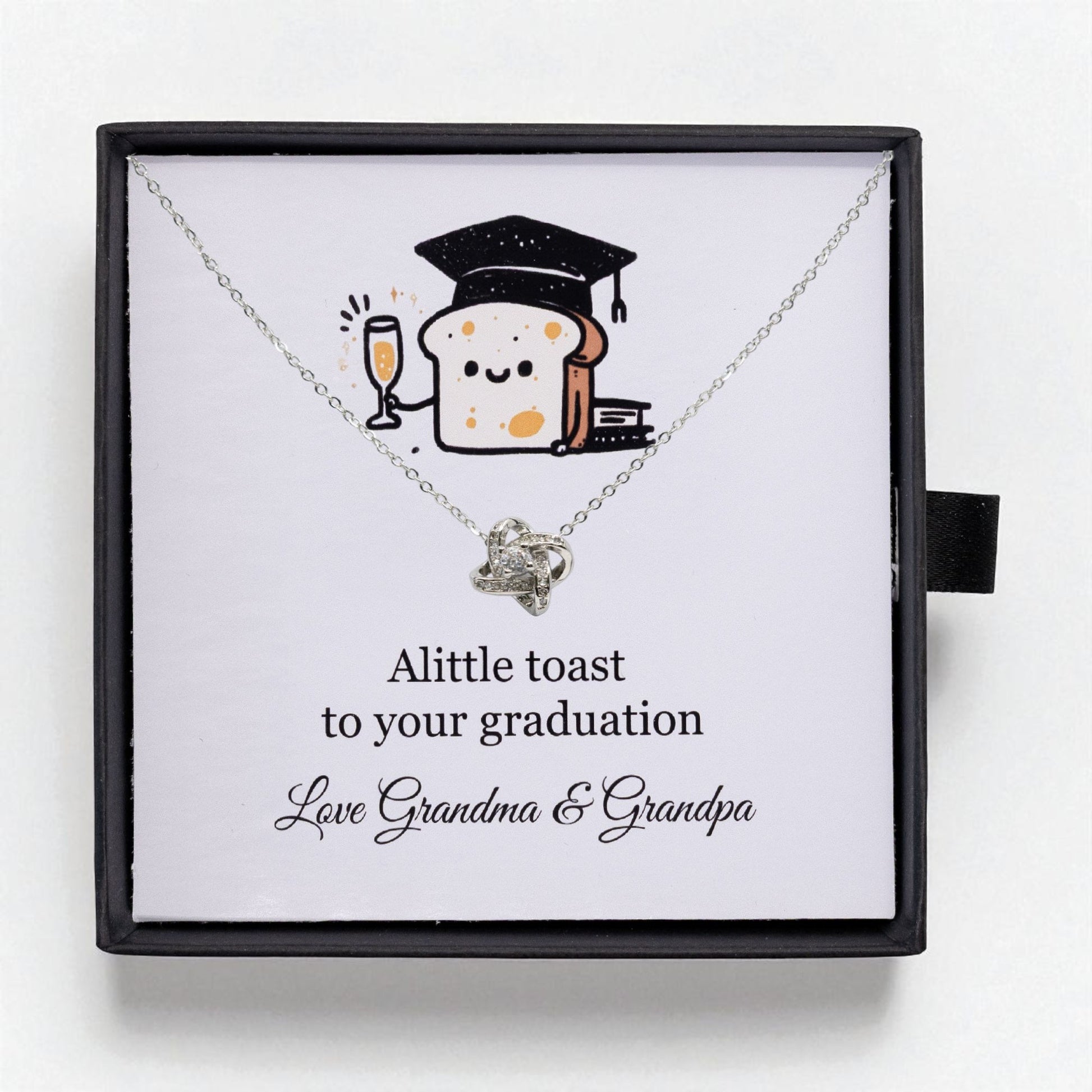 Funny Personalised Graduation Gift Necklace  – Gift for Daughter, Granddaughter - Graduation Present