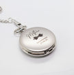 Personalised Pocket Watch with Chain, Engraved Groomsmen & Best Man Wedding Gift