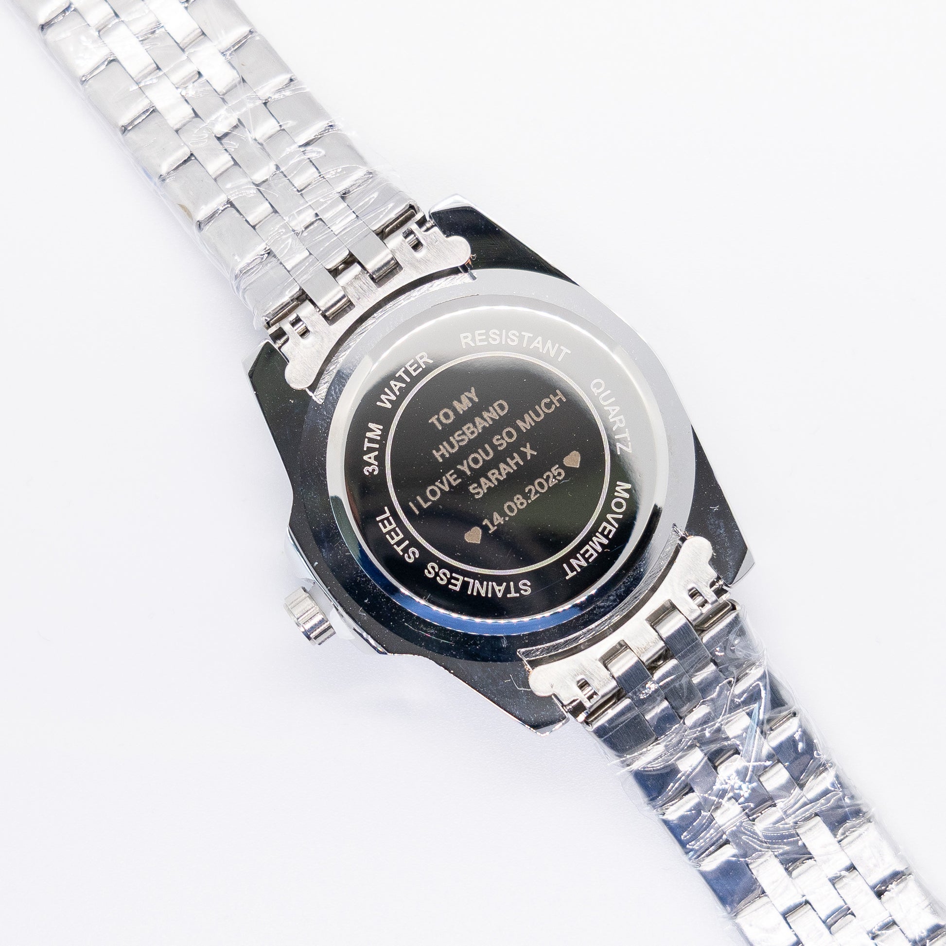 Custom Engraved Divers Watch, Personalized Mens Wrist Watch, Groomsmen Gifts Anniversary Wedding Anniversary Personalized Gift for Dad