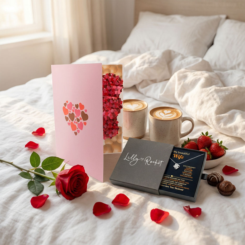 Love Heart Popup Greetings Card Ideal for Valentines & Birthdays