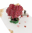 Love Heart Popup Greetings Card Ideal for Valentines & Birthdays