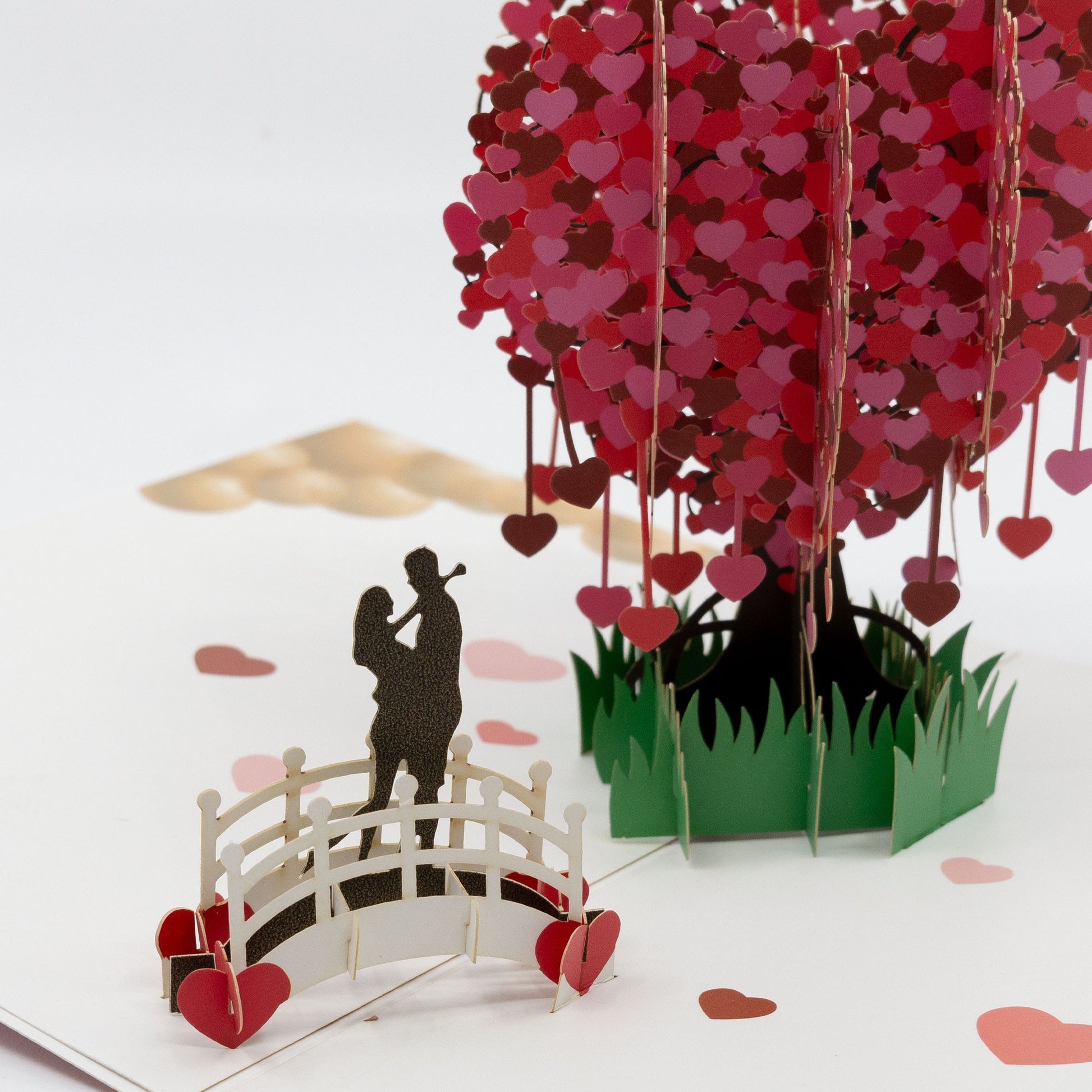 Love Heart Popup Greetings Card Ideal for Valentines & Birthdays