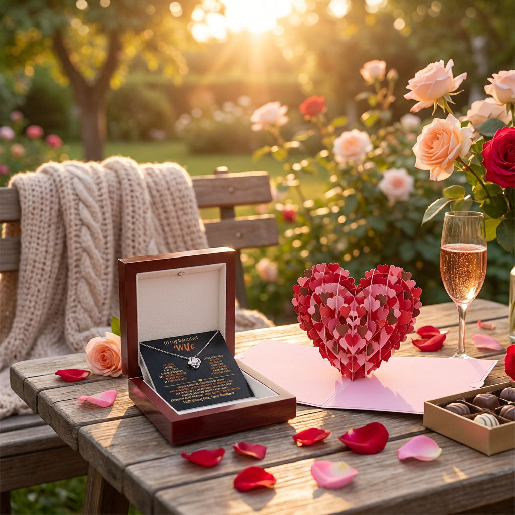 Love Heart Popup Greetings Card Ideal for Valentines & Birthdays