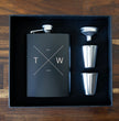 Personalised Outdoor  Themed Hip Flask Gift Set