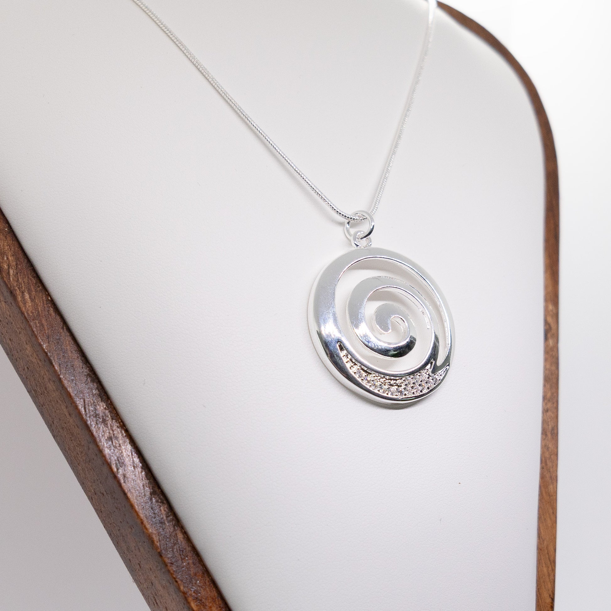 Sterling Silver Koru Necklace Beautiful Kiwi Necklace Gift