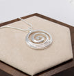 Sterling Silver Koru Necklace Beautiful Kiwi Necklace Gift