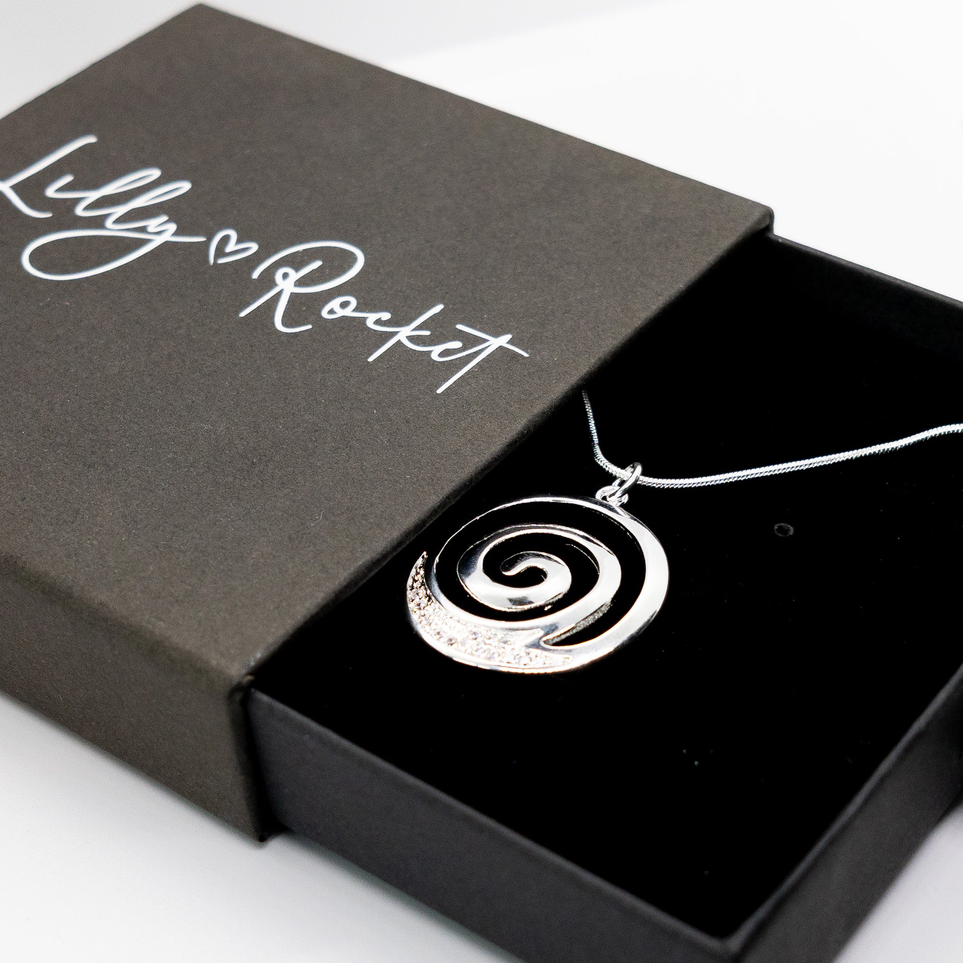 Sterling Silver Koru Necklace Beautiful Kiwi Necklace Gift