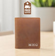 Personalised Mens Leather Wallet Gift For Birthday, Anniversary, Fathers Day