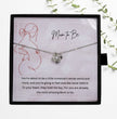 Mum to Be - Necklace Gift for New Mother Personalised Message Card