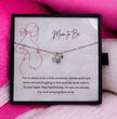 Mum to Be - Necklace Gift for New Mother Personalised Message Card