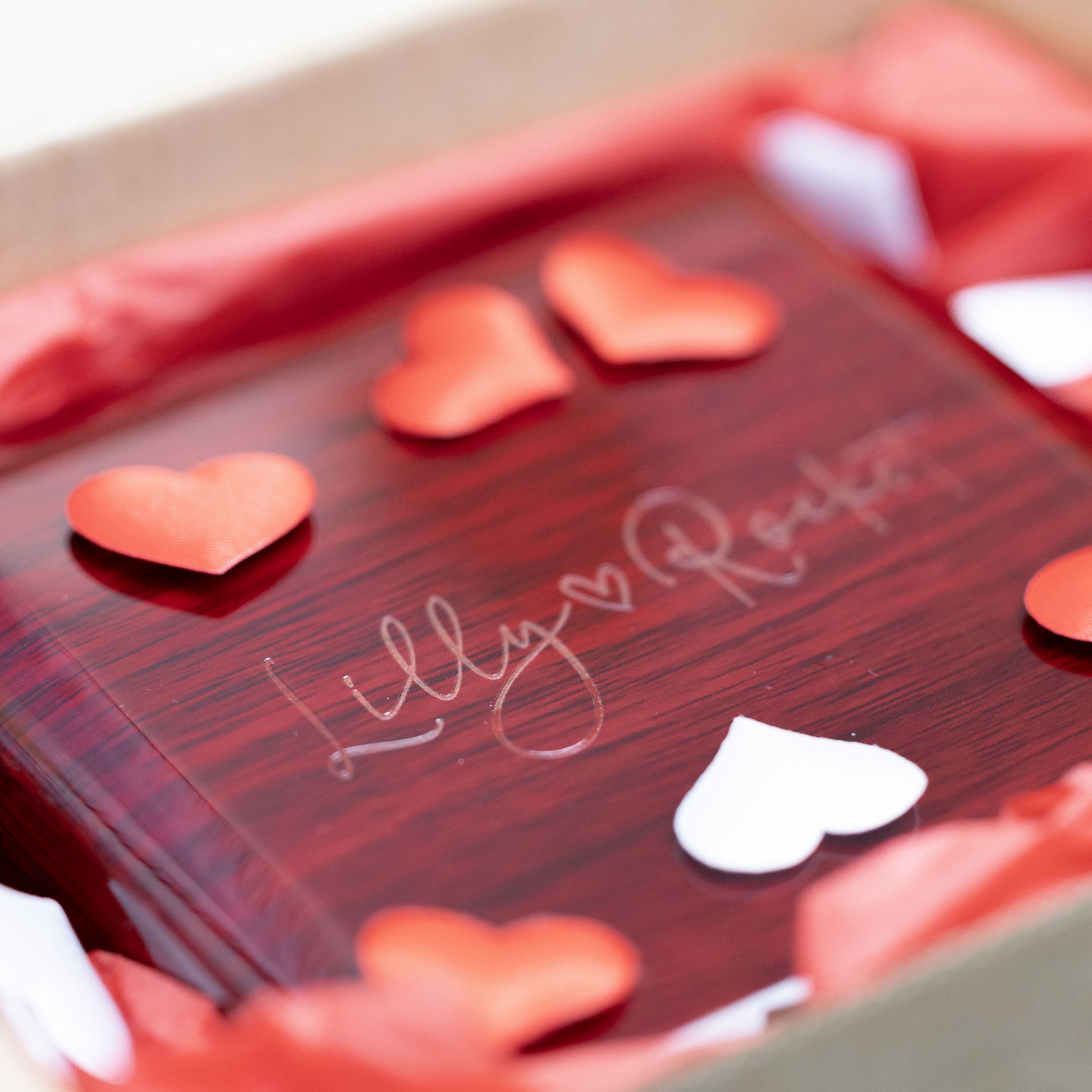 To My Daughter Your A Lioness - Beautiful Interlocking Heart Necklace Personalised Gift From Dad