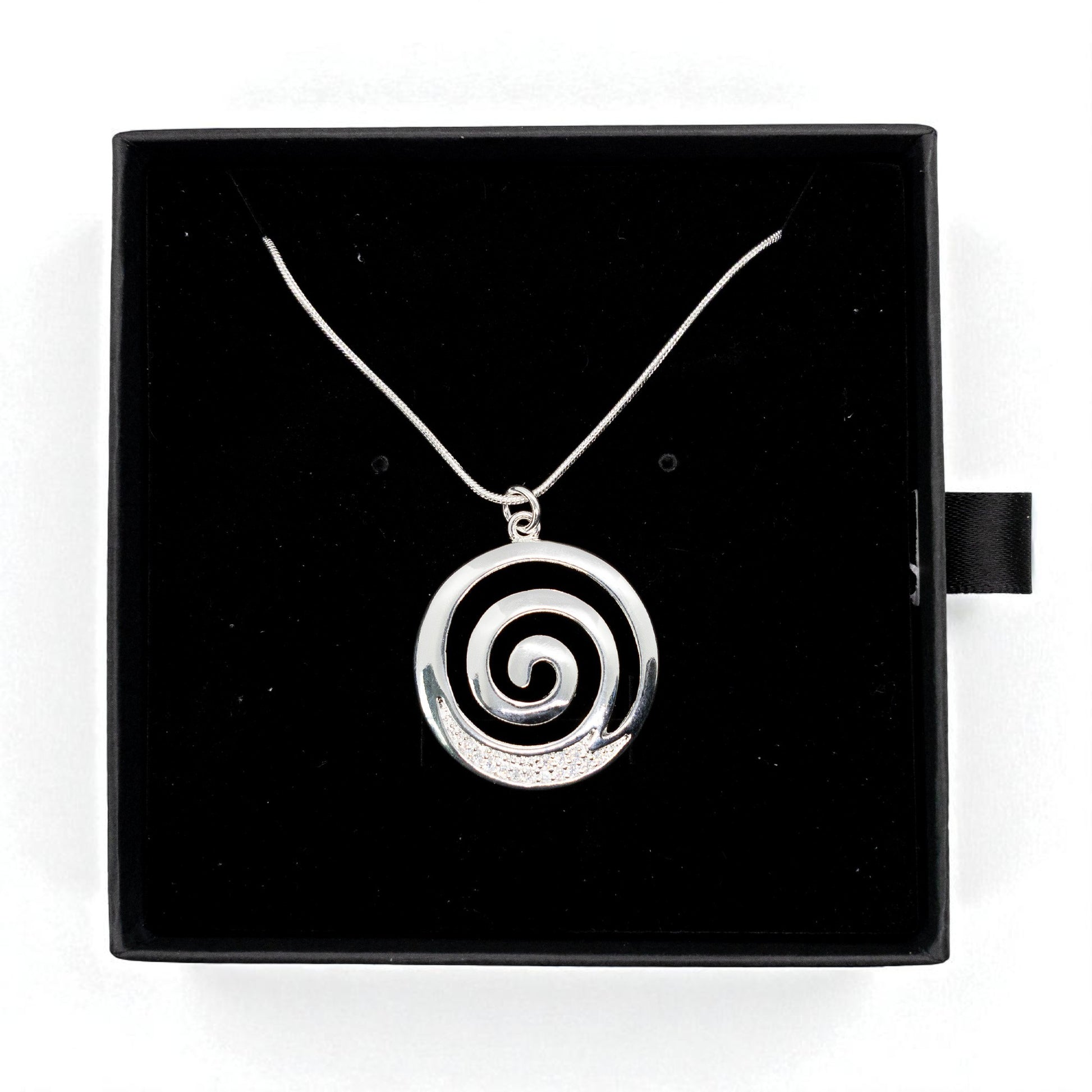 Sterling Silver Koru Necklace Beautiful Kiwi Necklace Gift