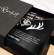 Gift For Her - Sterling Silver Necklace - Smokin Hot Doe - Personalised Hunting Themed Gift for Wife