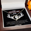 Gift For Her - Sterling Silver Necklace - Smokin Hot Doe - Personalised Hunting Themed Gift for Wife