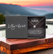 To My Soulmate - Choice of Beautiful Silver Necklaces in a Gift Box with a Custom Message Card - Gift for Her - Gift From Him