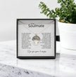 To My Soulmate my Alluring Beauty, Valentines Anniversary Gift For Her, Soulmate Gift From Him