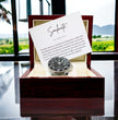 Gift Watch Set For Soulmate - Luxury Watch Gift Set With Custom Message Card In Mahogany Box