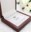 Soulmate Jewellery Gift  - Choice of Beautiful Silver Necklace - Personalised Message Card