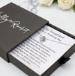 To My Daughter on Your Wedding Day Necklace, Gift for Bride from Mum or Dad