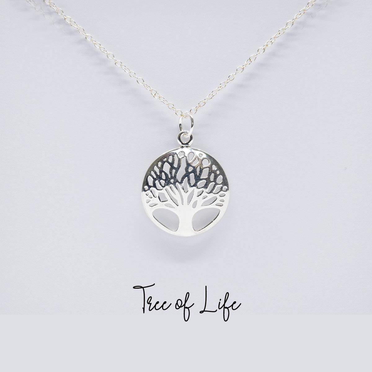 Gift For Grandmother- Interlocking Heart Necklace - Personalised Message Card